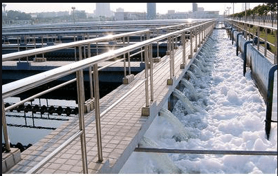 (圖:污水處理池泡沫現(xiàn)場)